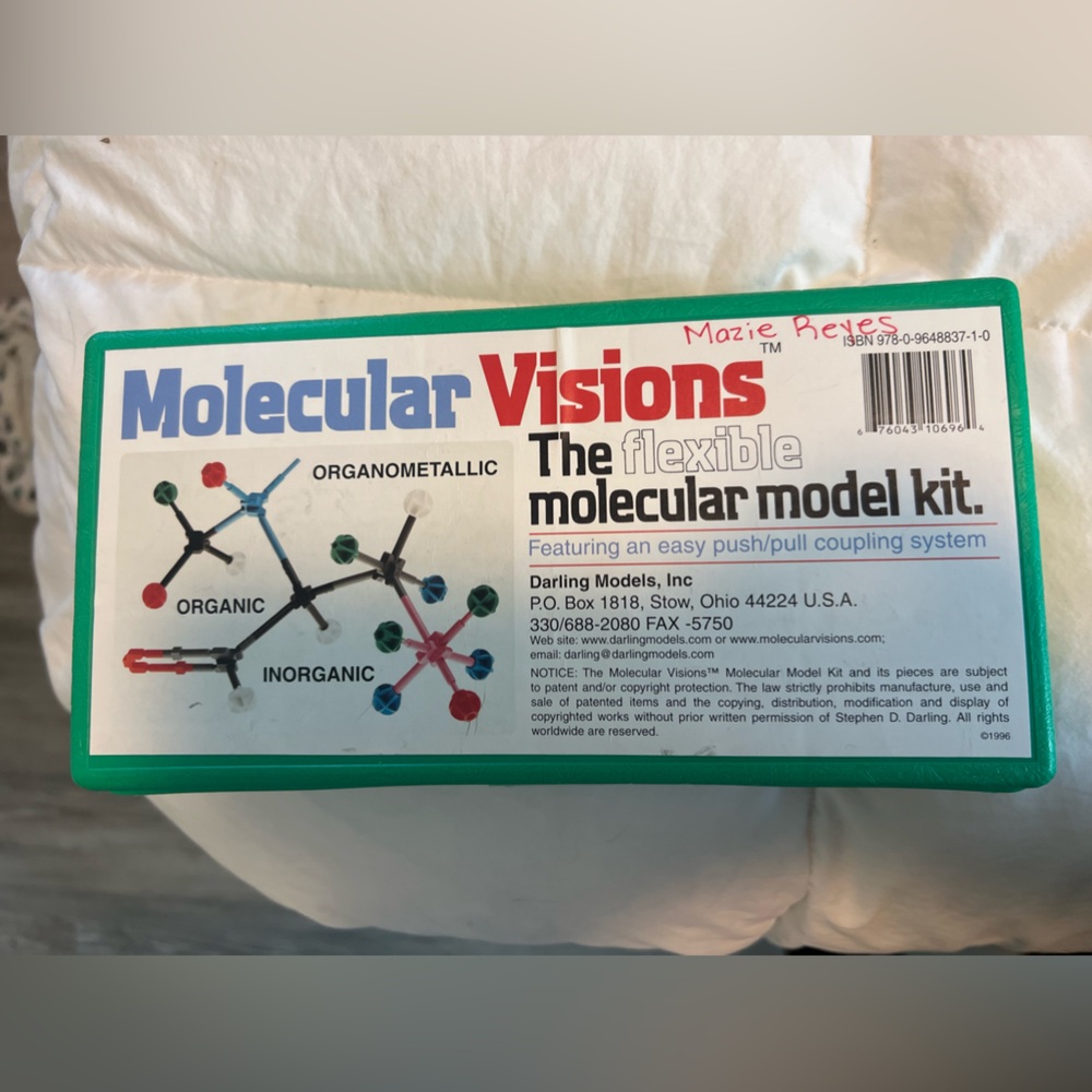 Molecular Visions molecular model kit